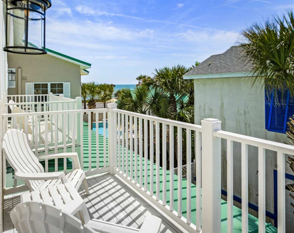 Flagler Beach Oceanfront Hotel, photo from one of our suites at the Island Cottage Inn